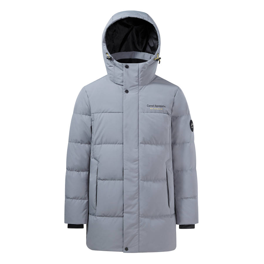 CAMEL CAMEL Warm Fleece Collection Down Jackets Men's Hooded Thickened Other