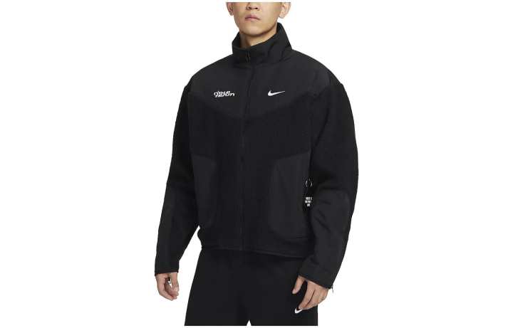 Nike Nike Jackets Men's Black Stand Collar Moderate Other