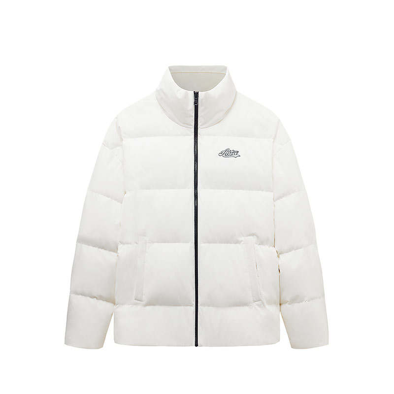 ANTA Anta Life Collection Down Jacket Unisex Ivory White