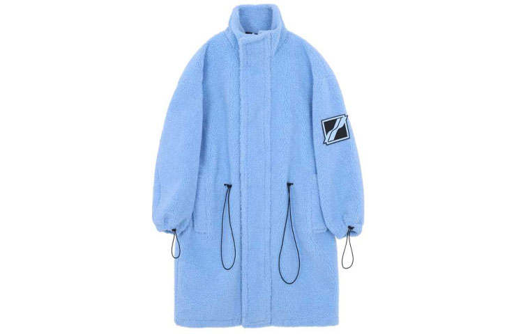 WE11DONE WE11DONE FW21 JUMPERSKY Coat Unisex Blue