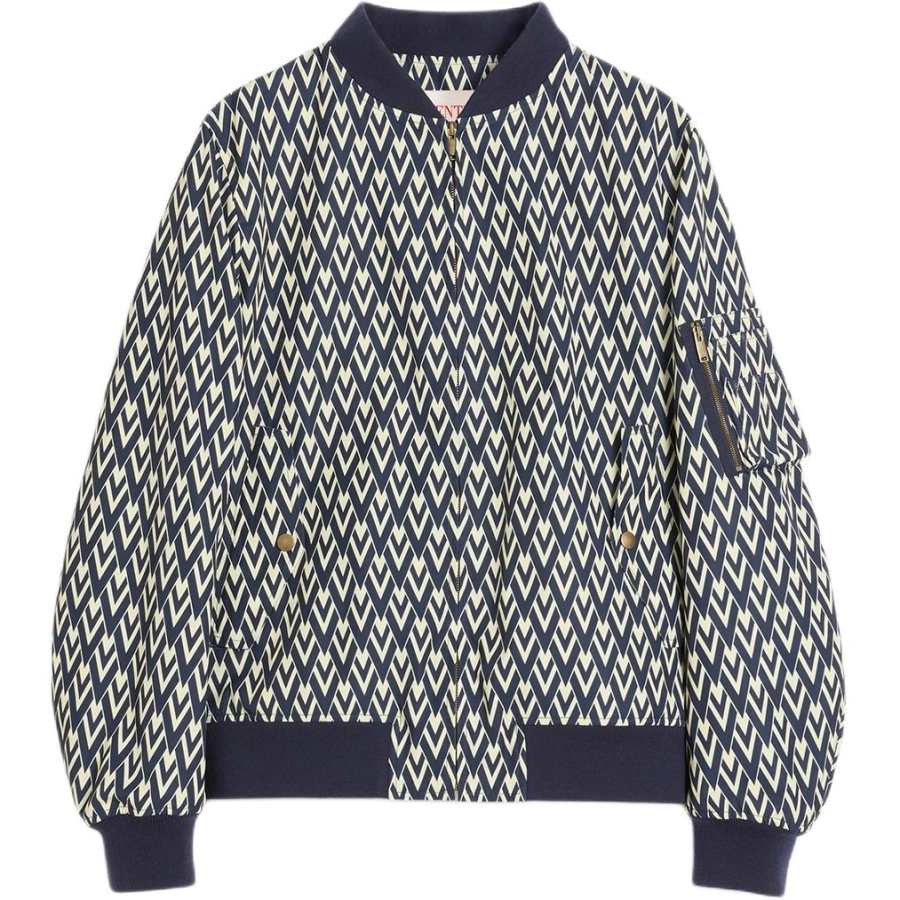 Valentino Toute La V Bomber Jacket