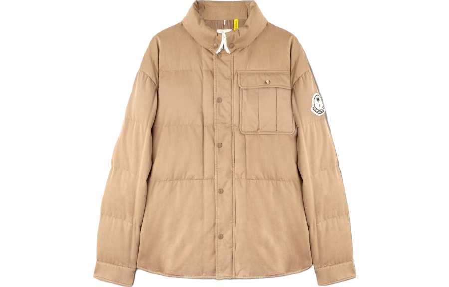 MONCLER GENIUS x PALM ANGELS Down Jacket Unisex Camel