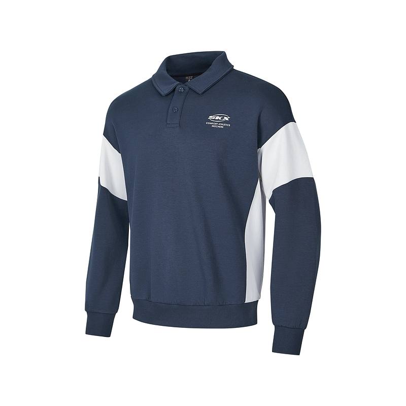 Skechers GOKNIT Sweatshirt Unisex Navy Blue