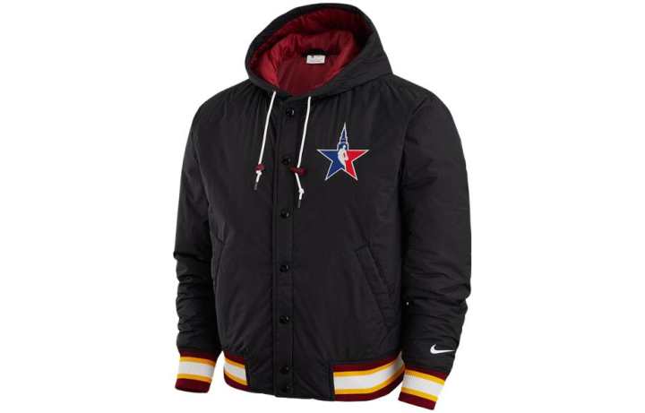 Nike Nike Jackets Men's Black Hooded Moderate Other