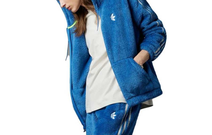 Adidas Adidas Puffer Jackets Men's Trace Royal Blue Hooded Thickened Other