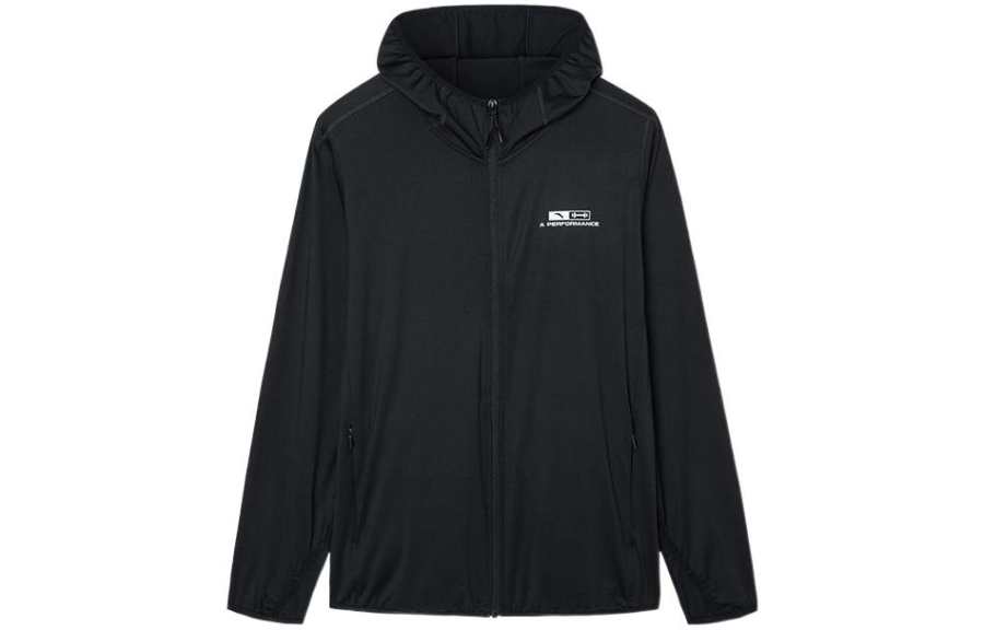 ANTA Anta Variety Training Collection Sun Protection Clothing Men's Basic Black