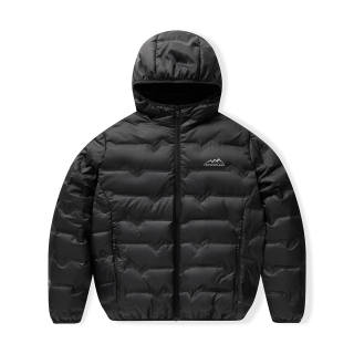 FENGXUELANG Down Jackets Unisex Hooded Thickened Quilted Down Jacket