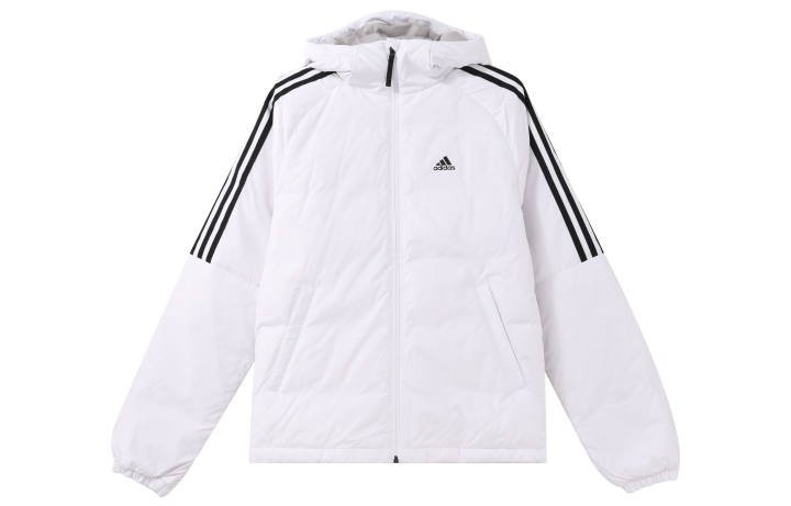 Adidas Adidas 3 Stripes Down Jacket Shoulder Sleeve With Three Stripes Men's