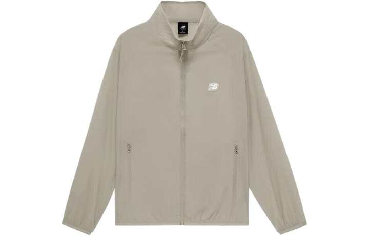 New Balance New Balance Jackets Men's Gray Stand Collar Thin Other