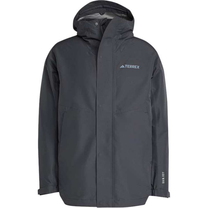 Adidas Adidas TERREX XPLORIC Waterproof And Windproof To Keep Warm Windbreaker Jacket Men's Black