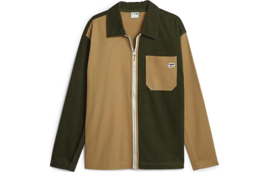 PUMA PUMA Downtown Jackets Men's Green Moderate