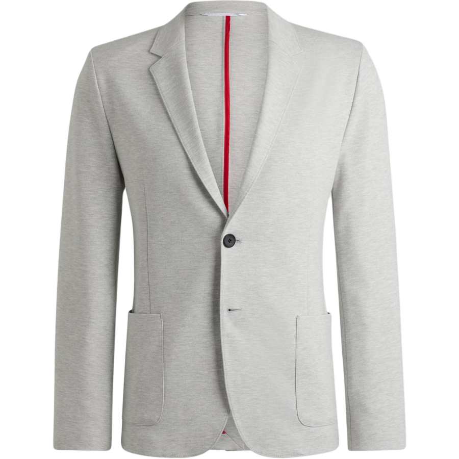 HUGO BOSS Business Suit Coat Men's Light Gray