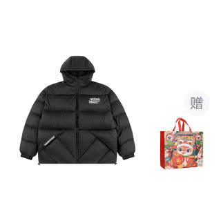 VEIDOORN Down Jackets Unisex Hooded Thickened Other