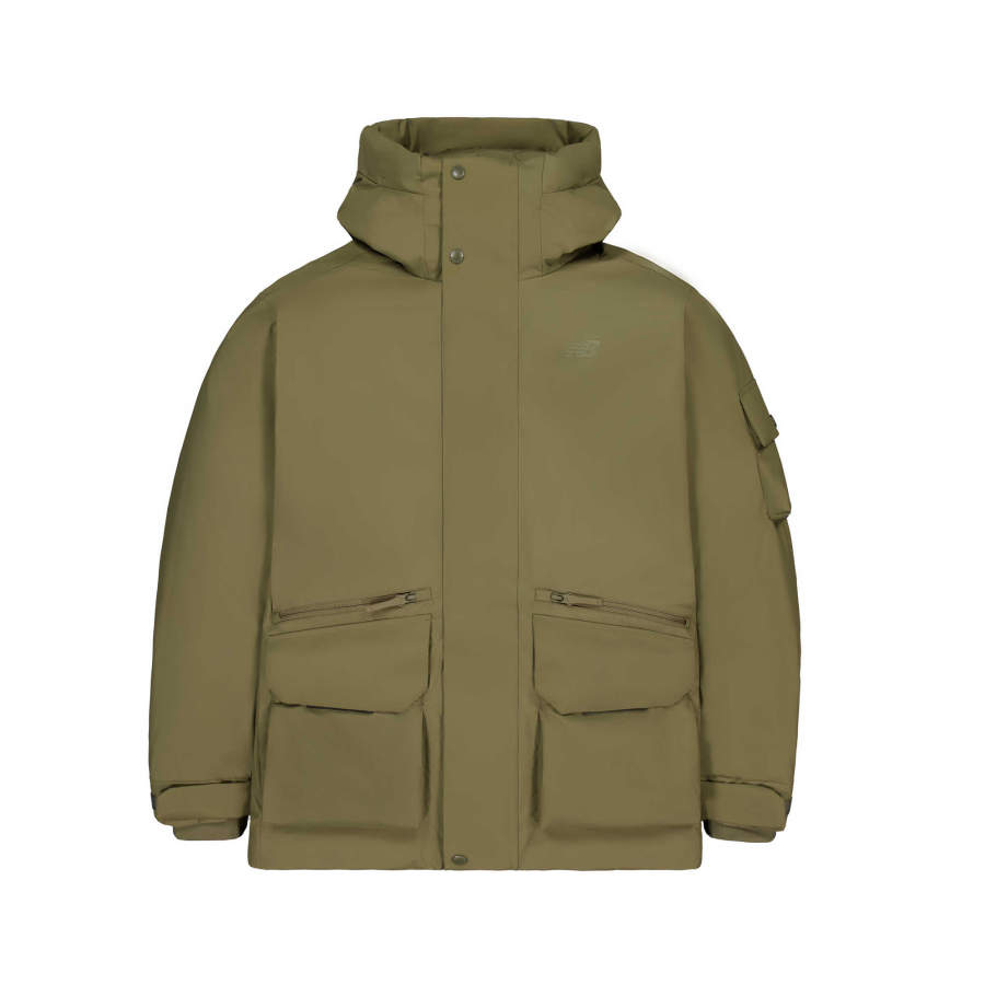 New Balance New Balance Sports Life Collection Down Jacket Men's Olive