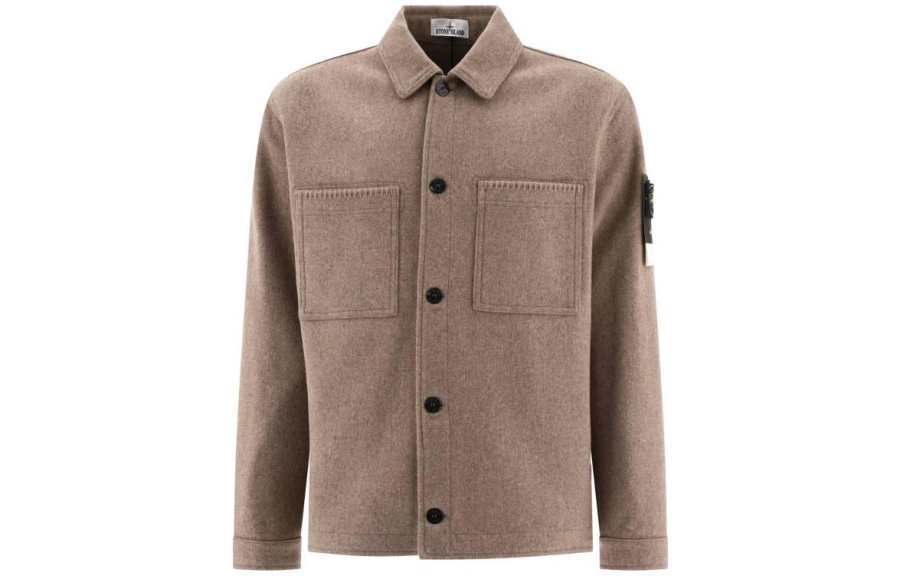 STONE ISLAND STONE ISLAND Lighter Outerwear Jacket 'Dove Grey'