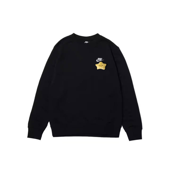 Nike Nike Sweatshirts Men's Black Crew Neck Moderate