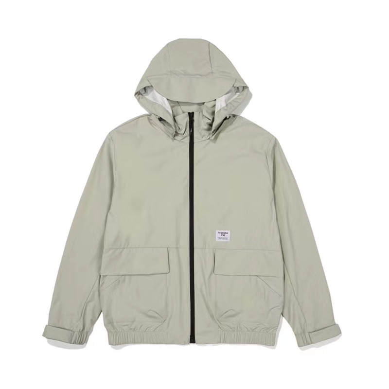 TREKSTA Jackets Unisex Dark Khaki Detachable Hood Moderate Soft Shell