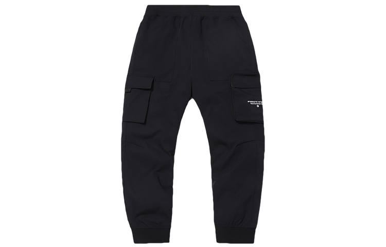 Li-Ning Li Ning Cargo Pants Men's New Standard Black