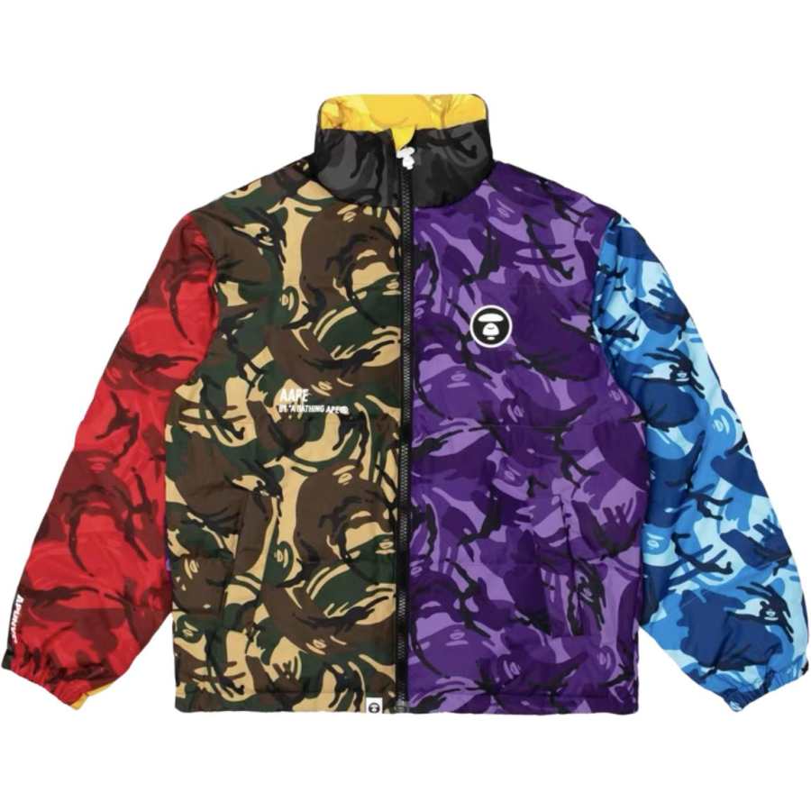 Aape Aape Down Jacket Men's Camouflage