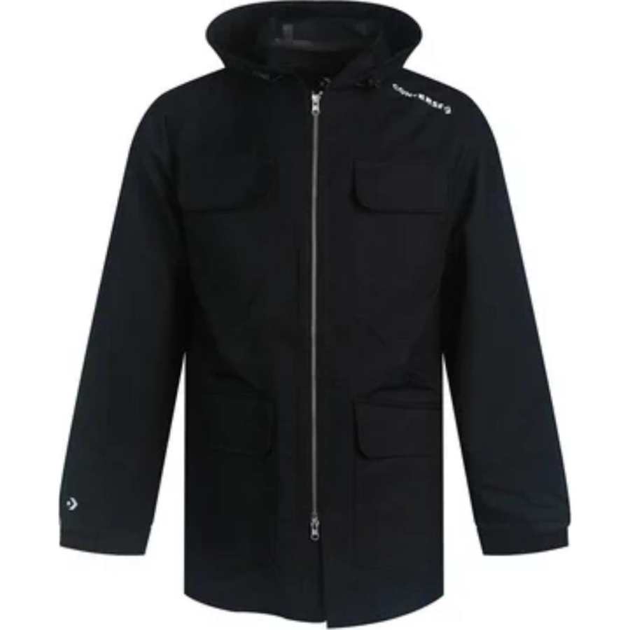 Converse Converse Jackets Men's Black Hooded Moderate Other