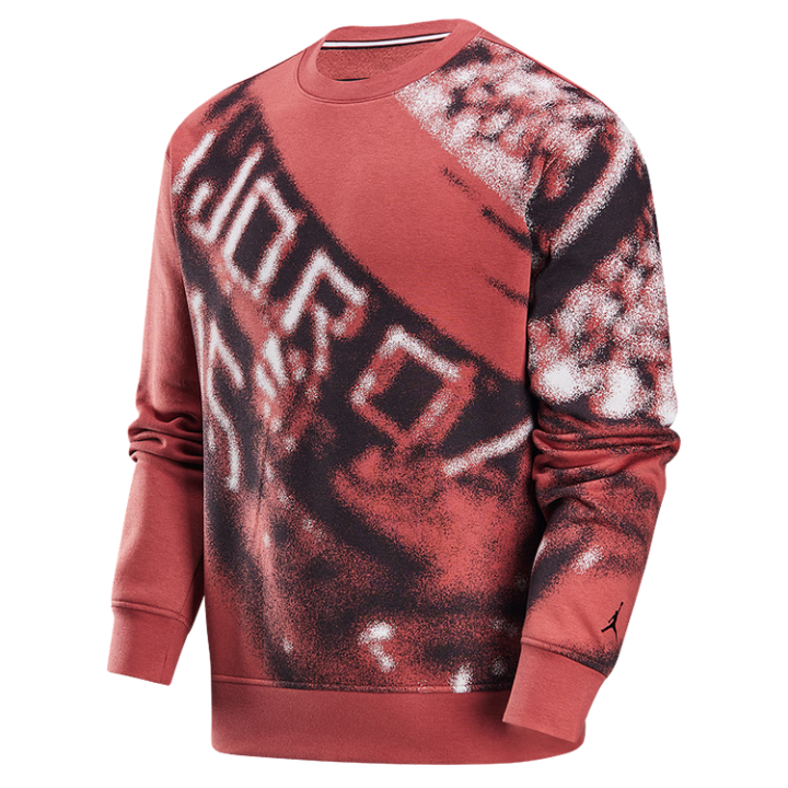 Jordan Jordan Sweatshirts Men's Red Crew Neck Moderate