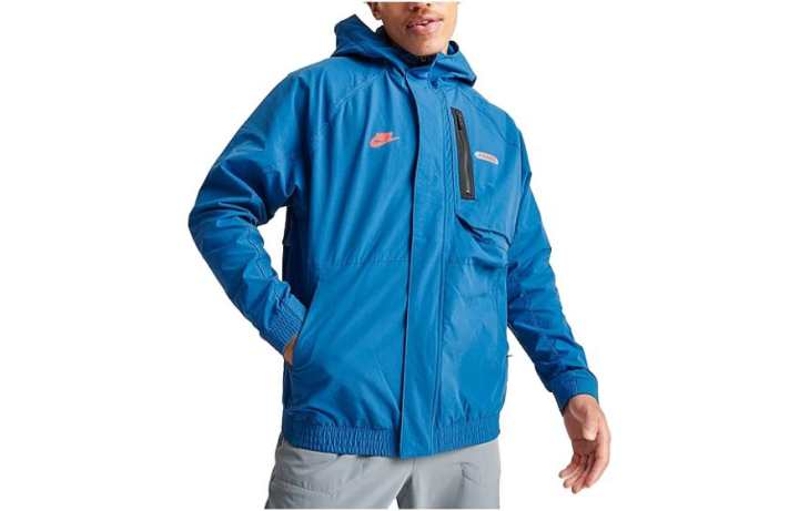 Nike Nike Jackets Men's Blue Hooded Moderate Other