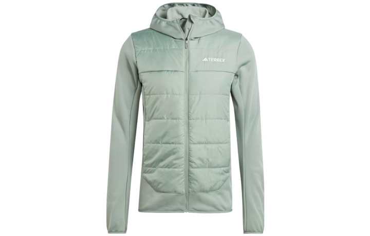 Adidas Adidas Terrex Multi Hybrid Insulated Hooded Jacket Jackets & Coats Men's Light Green
