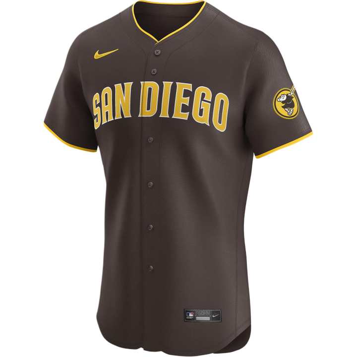 Nike Nike Manny Machado San Diego Padres Men's Nike Dri FIT Adv Mlb Elite Jersey