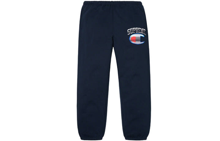 Supreme Supreme X Champion SS19 Knitted Sweatpants Unisex Moderate Straight Fit Pants