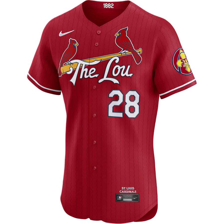 Nike Nike Nolan Arenado St. Louis Cardinals City Connect Men's Nike Dri FIT Adv Mlb Elite Jersey