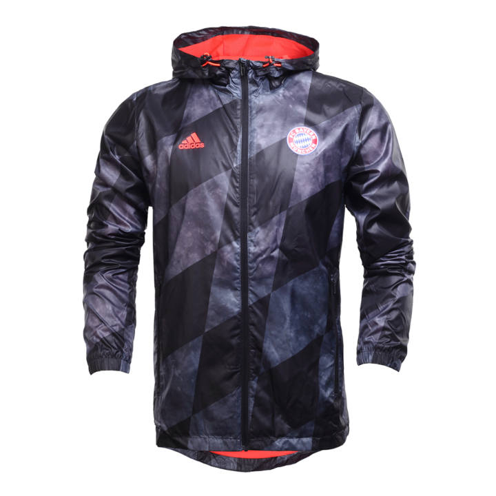 Adidas Adidas Bayern Munich Black Jackets & Coats Men's Black