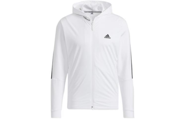 Adidas Adidas Jackets Men's White Hooded Moderate Other