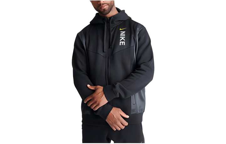 Nike Nike SPORTSWEAR HYBRID FLEECE Jacket Men's Black