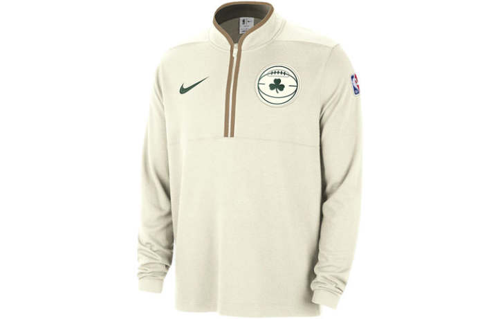 Nike Nike Dri Fit Boston Celtics 2023/24 City Edition Jackets & Coats City Edition 2023/24, Boston Celtics Men's Beige