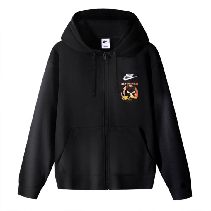 Nike Nike CNY Jackets Unisex Black Hooded Moderate Other