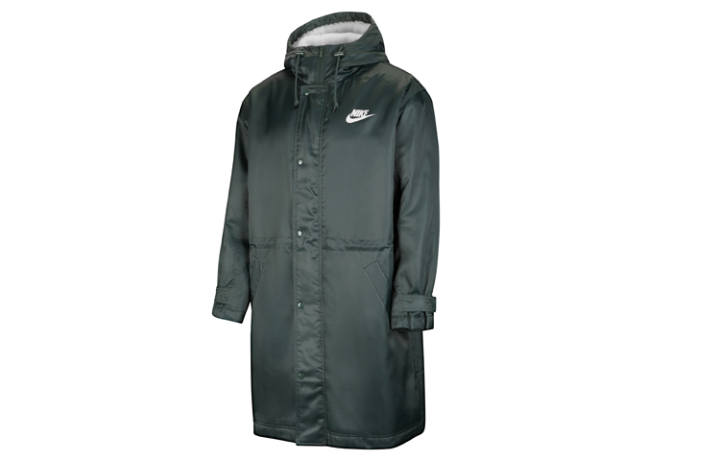 Nike Nike Trench Coats Men's Galaxy Green Hooded Moderate Other