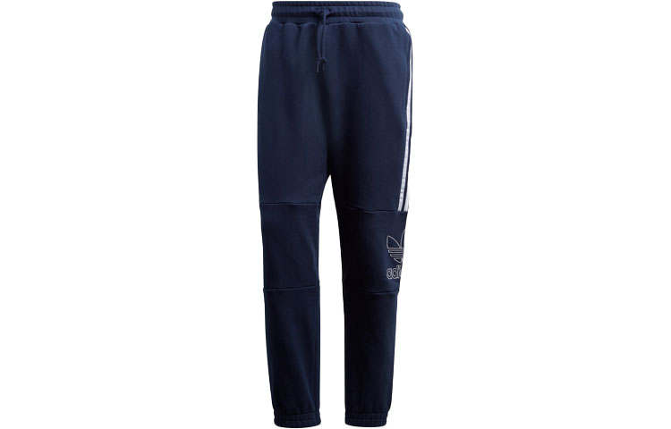 Adidas Originals Knitted Sweatpants Men's Blue