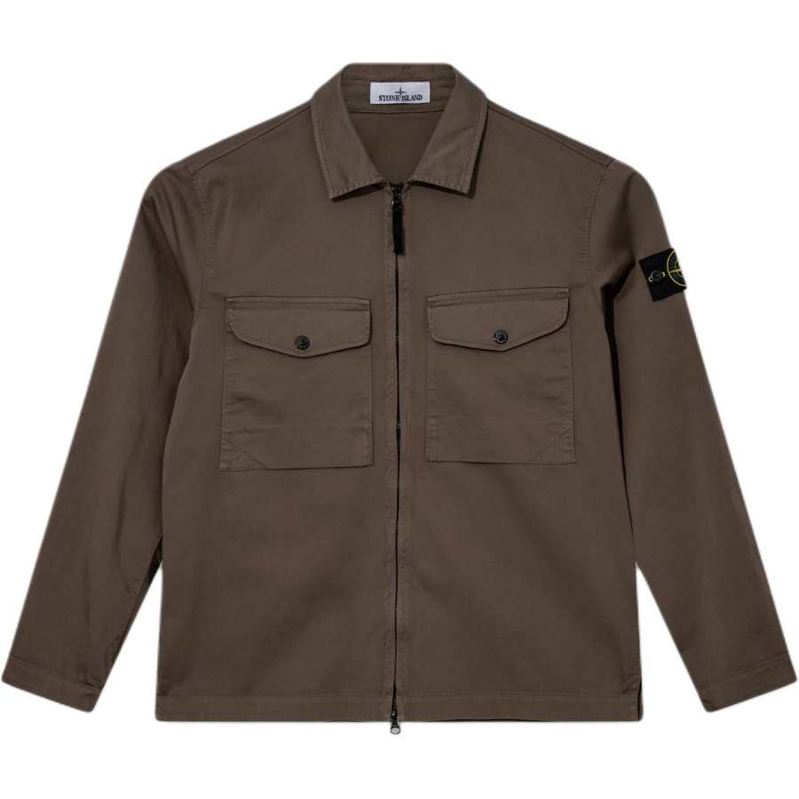 STONE ISLAND Jackets & Coats Men's Brown