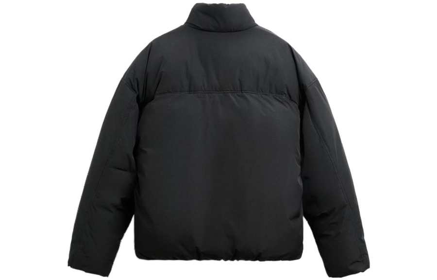 ZARA ZARA Jackets Men's Black Stand Collar Thickened Other