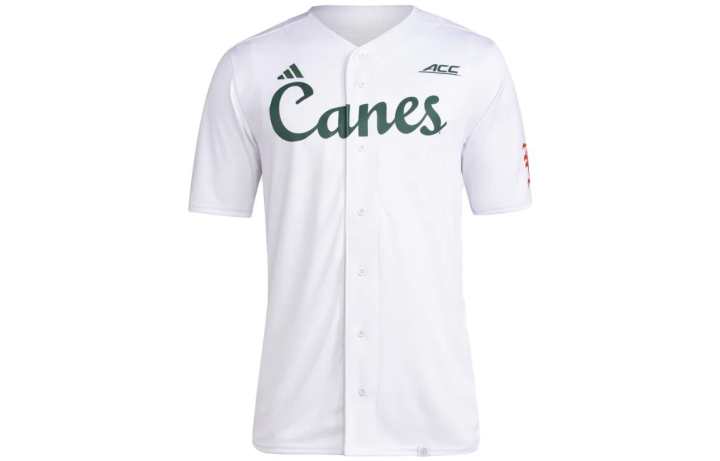 Adidas Adidas Baseball Jerseys Men's White V Neck Moderate Straight Fit