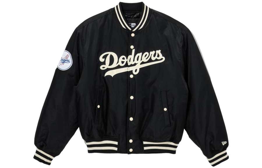New Era Baseball Jerseys Unisex Black Baseball Collar Moderate