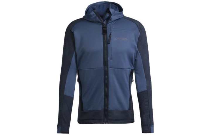 Adidas Adidas Jackets Men's Marine Blue Hooded Moderate Other