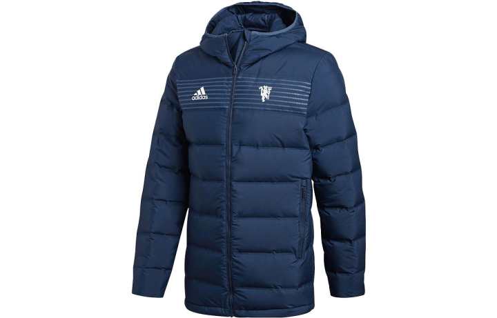 Adidas Adidas Down Jackets Men's Blue Hooded Moderate Other