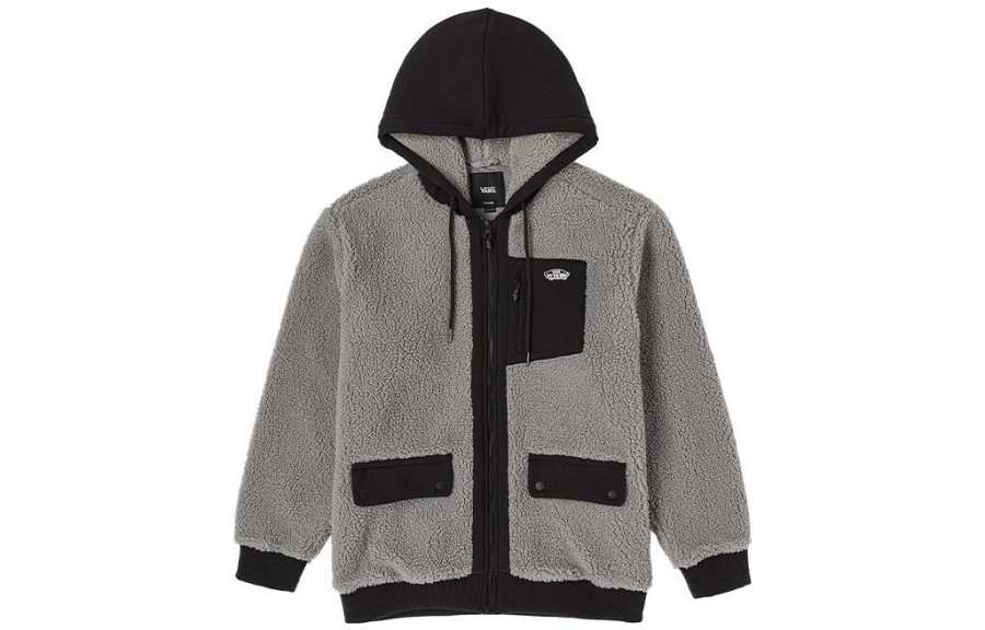Vans Vans Jackets Men's Gray Hooded Moderate Other