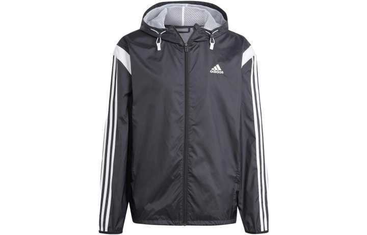 Adidas Adidas COLORBLOCK Jackets Men's Gray Hooded Moderate Other