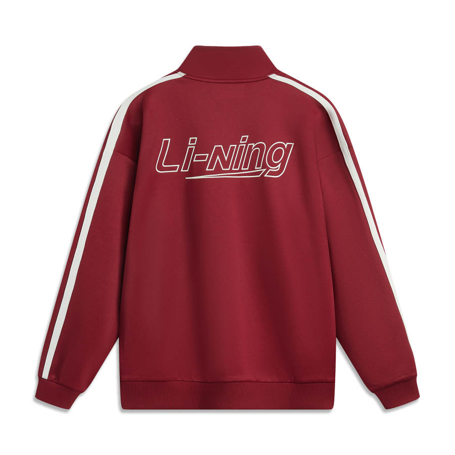 Li-Ning Li Ning Sports Life Collection Sweatshirt Unisex Bicycle Red