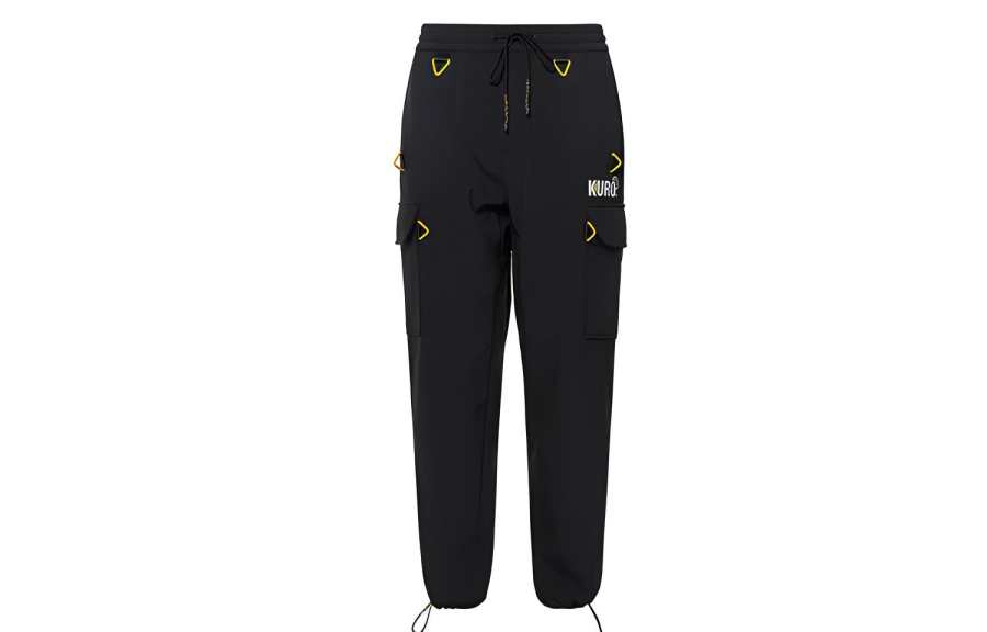 EVISU EVISU Cargo Pants Casual Pants Men's Black