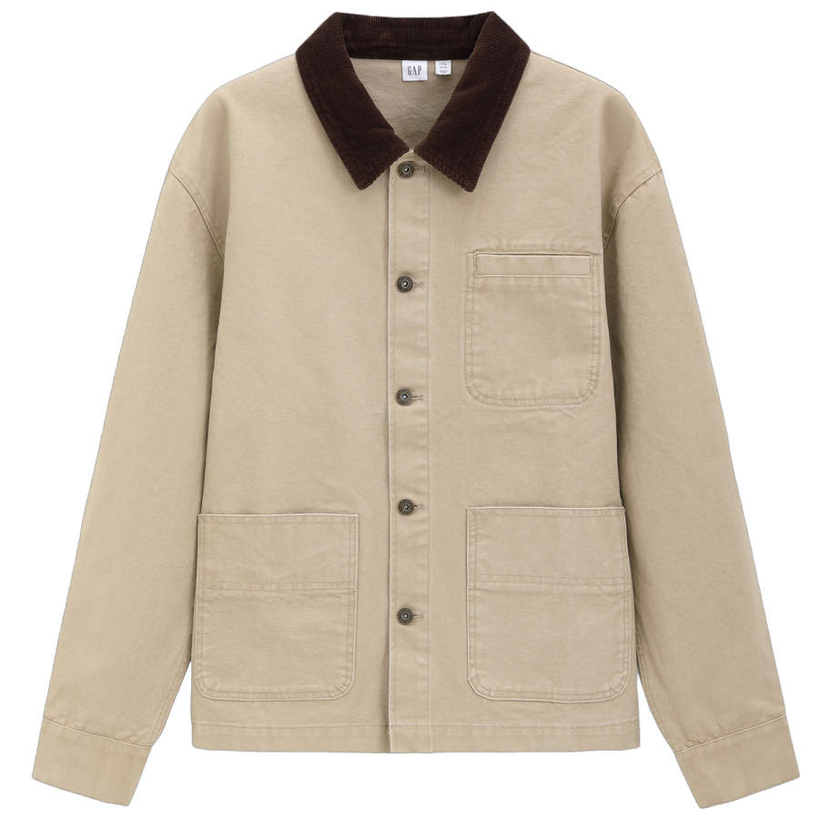 GAP GAP Jackets Men's Khaki Lapel Moderate Other