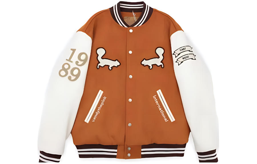 Vandy The Pink Baseball Jacket Unisex Orange