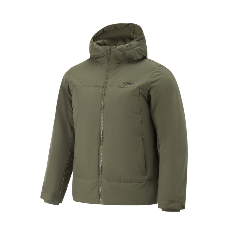 Li-Ning Li Ning Fitness Series Down Jacket Men's Army Canvas Green
